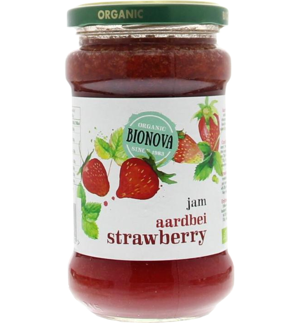Bionova Aardbeienjam bio (340 gr)
