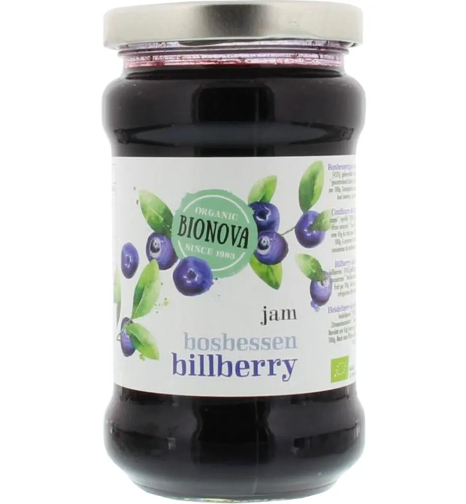 Bionova Bosbessenjam bio (340 gr)