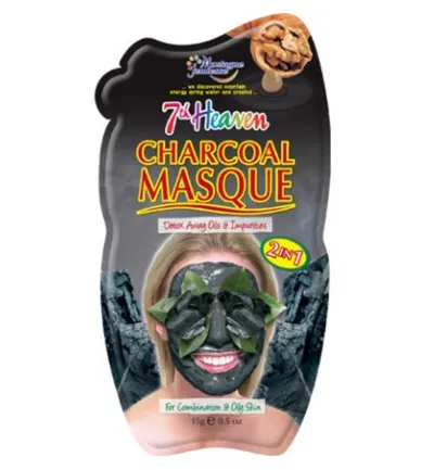 Montagne Jeunesse 7th Heaven gezichtsmasker charcoal (10 ml)