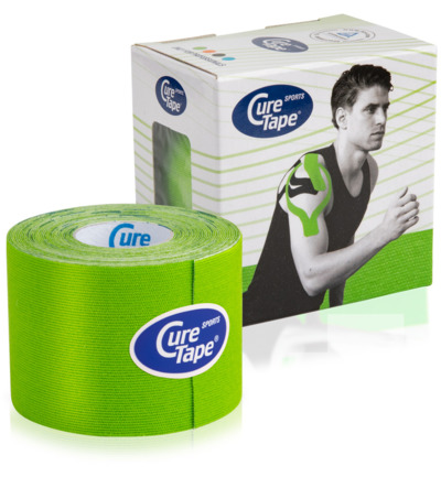 Curetape Sports lime 5 cm x 5m (1 stuk)