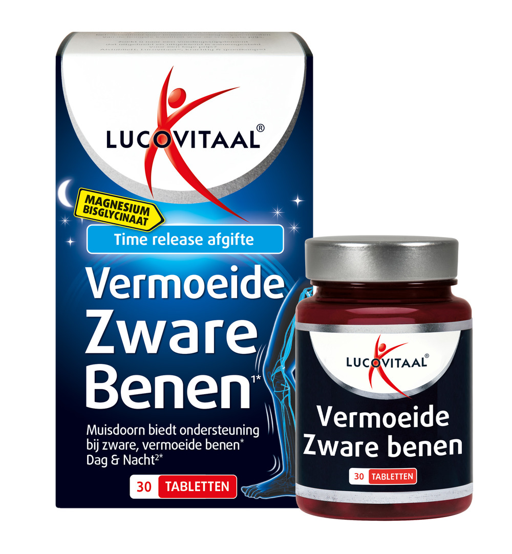 Lucovitaal Magnesium Vermoeide Zware Benen (30 tabletten) - image 3