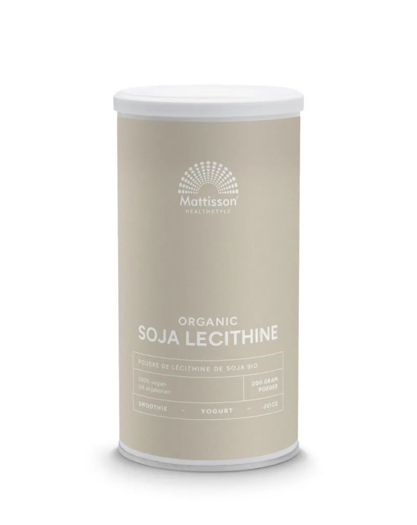 Mattisson Soja Lecithine Poeder Bio (200 gr)