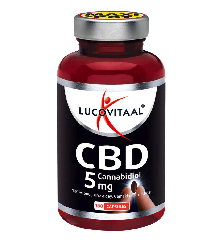 Lucovitaal CBD 5mg (180 capsules)