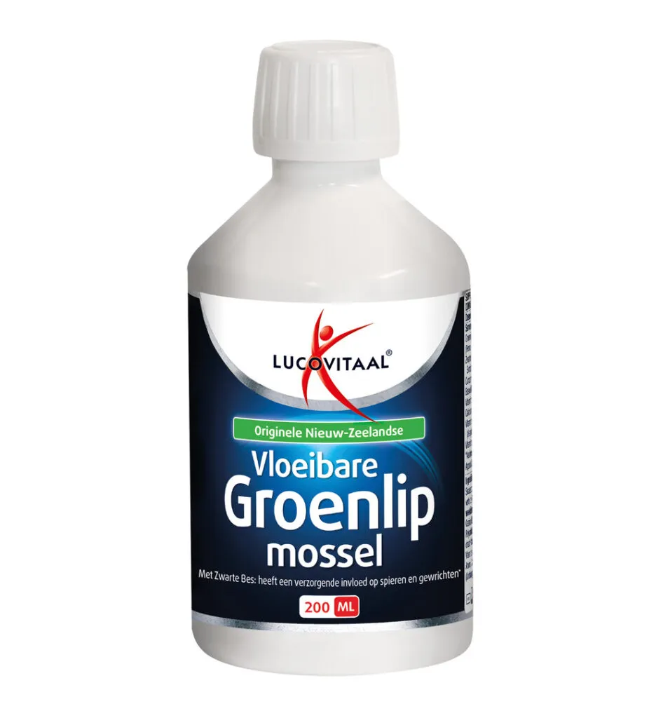 Lucovitaal Groenlipmossel Vloeibaar (200 ml)