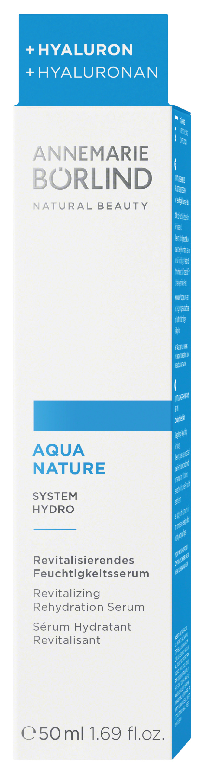 ANNEMARIE BÖRLIND Aquanature revitaliserende vochtigheidsserum (50 ml)