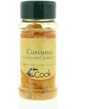 Cook Geelwortel gemalen bio (35 gr)