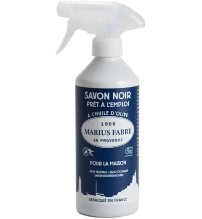 Marius Fabre Savon noir lavoir zwarte zeep spray maison (500 ml)