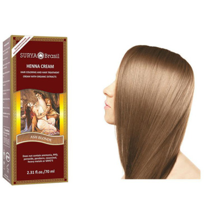 Surya Brasil Henna Haarverf Creme As Blond (70 ml)