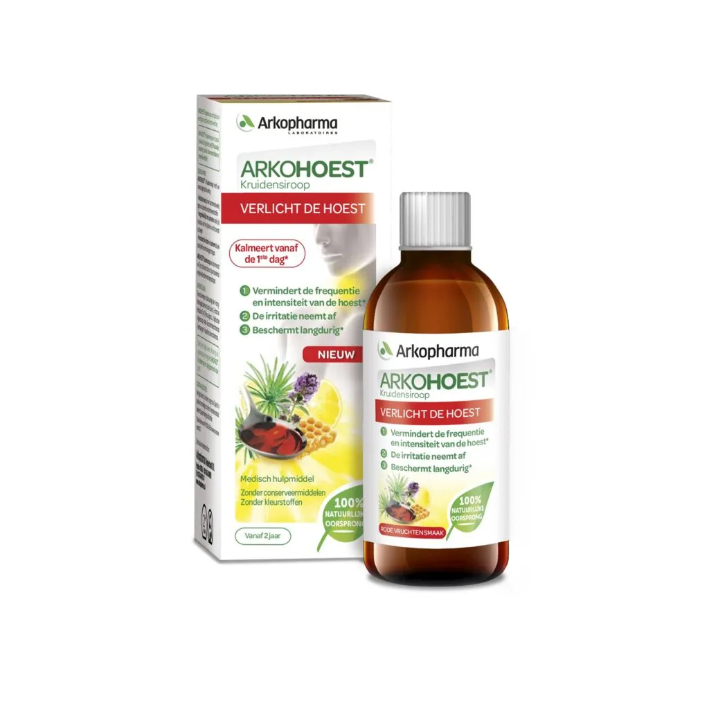Arkopharma Kruidensiroop Gezoet Met Honing (140 ml)