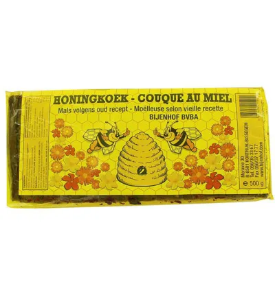 Bijenhof Honingkoek (500 gr)