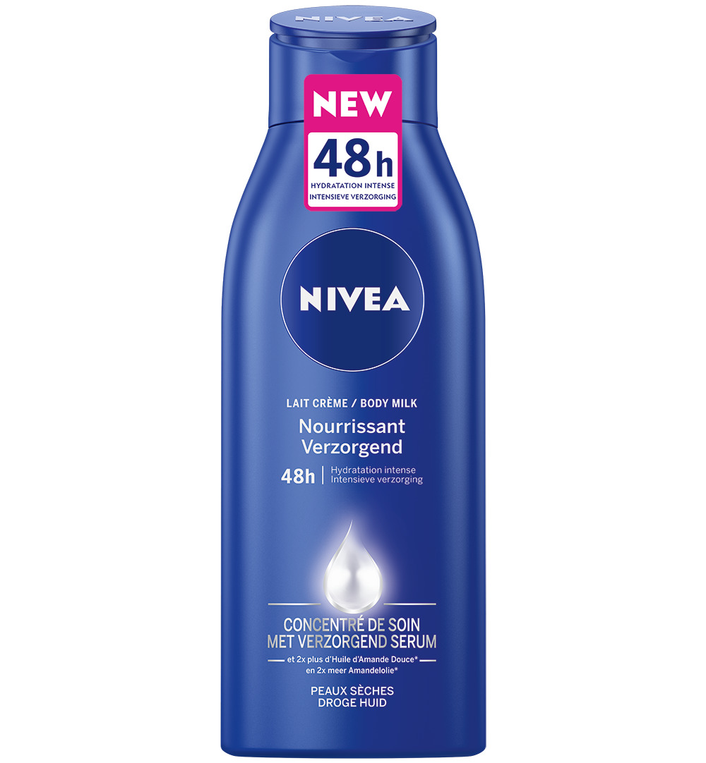 Nivea Body milk verzorgend pomp (400 ml)