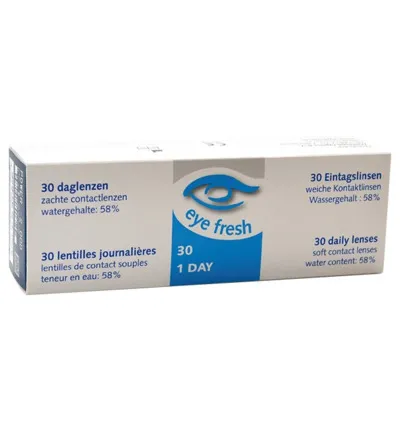 Eye Fresh Daglenzen -4.00 (1 x 30 stuks)