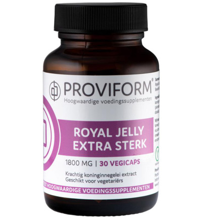 Proviform Royal Jelly Extra Sterk 1800 Mg (30 vega capsules)