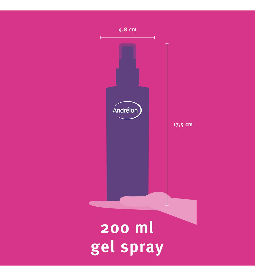 Andrelon Pink Gelspray Shape Your Curls (200 ml)