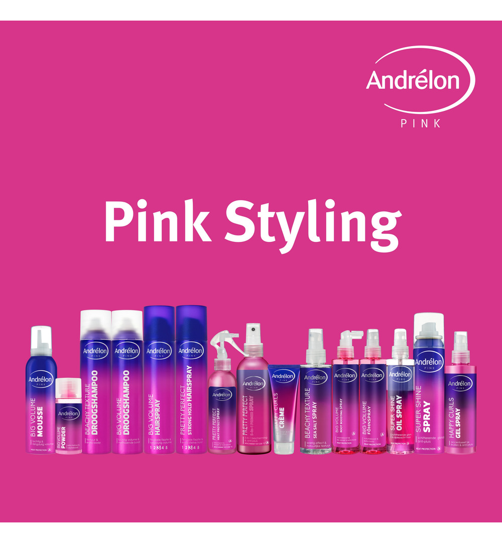 Andrelon Pink Gelspray Shape Your Curls (200 ml) - image 2