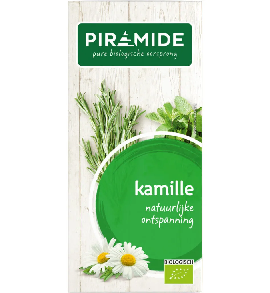 Piramide Kamille Thee Eko Bio (20 stuks)