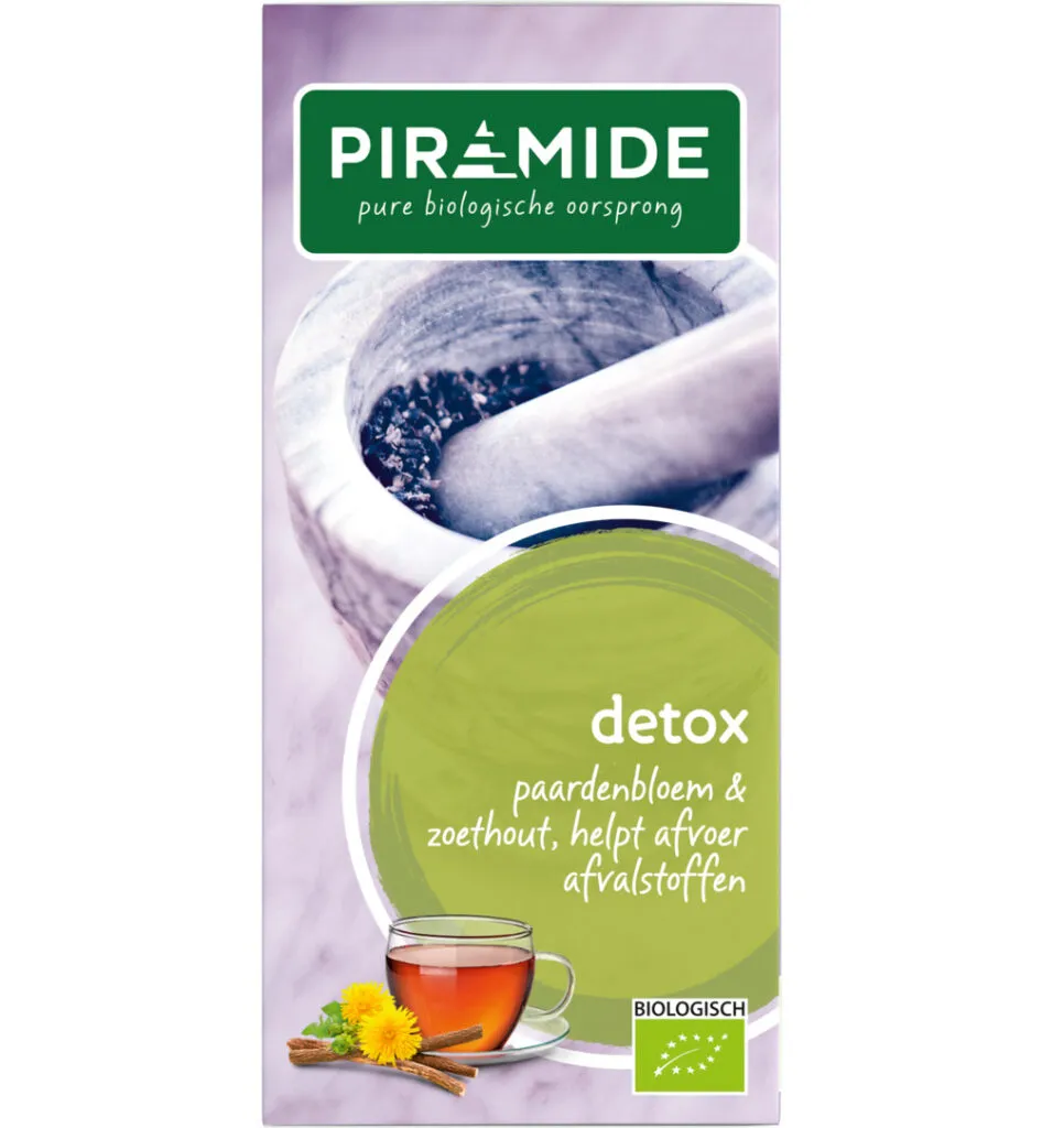 Piramide Detox Thee Eko Bio (20 stuks)