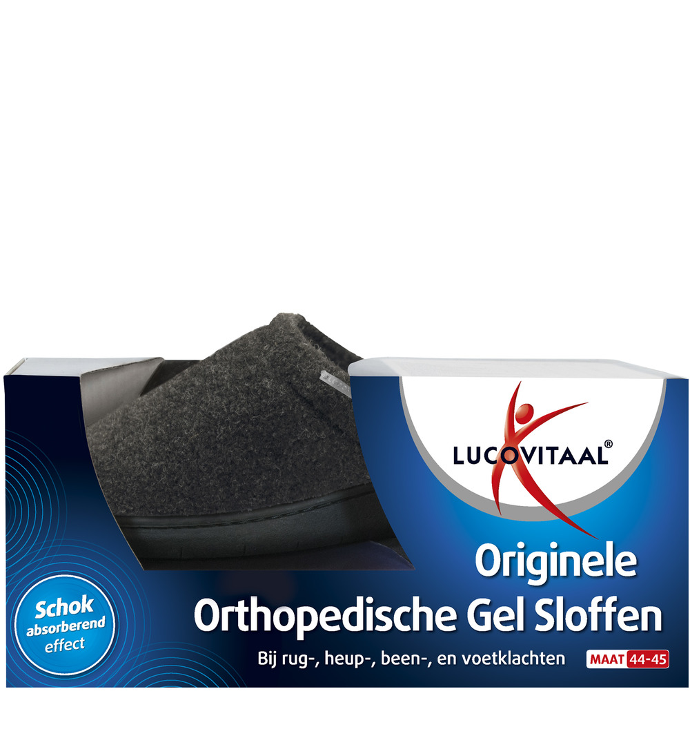 Lucovitaal Orth. Gel Sloffen 44-45 (1 paar)