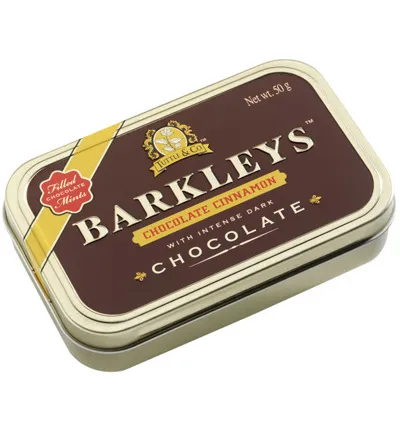 Barkleys Chocolate Mints Cinnamon (50 gr)