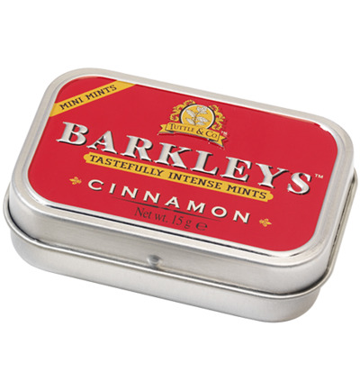 Barkleys Mints cinnamon sugarfree (15 gr)