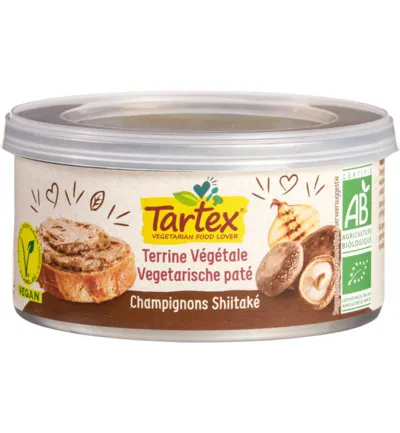 Tartex Pate Champignon Bio (125 gr)