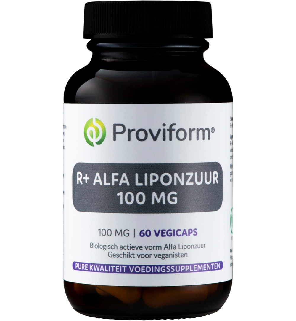 Proviform R+ Alfa Liponzuur 100 Mg (60 vega capsules)