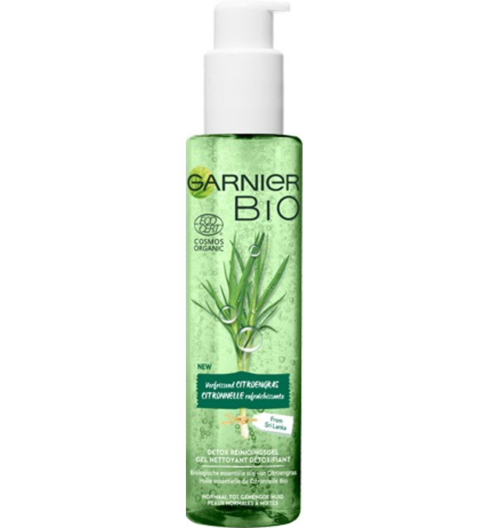 Garnier Bio citroengras detox reinigingsgel (150 ml)