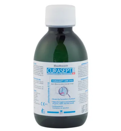Curasept ADS Mondspoelmiddel - 0,120% chloorhexidine (200 ml)