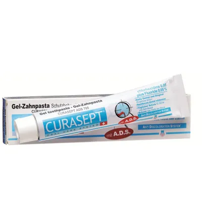 Curasept ADS Gel-tandpasta 0,05% chlx en 0,05% fluoride (75 ml)