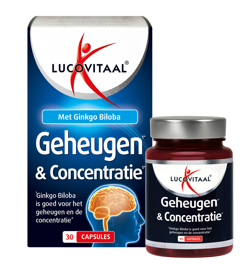 Lucovitaal Geheugen & Concentratie (30 capsules) - image 3