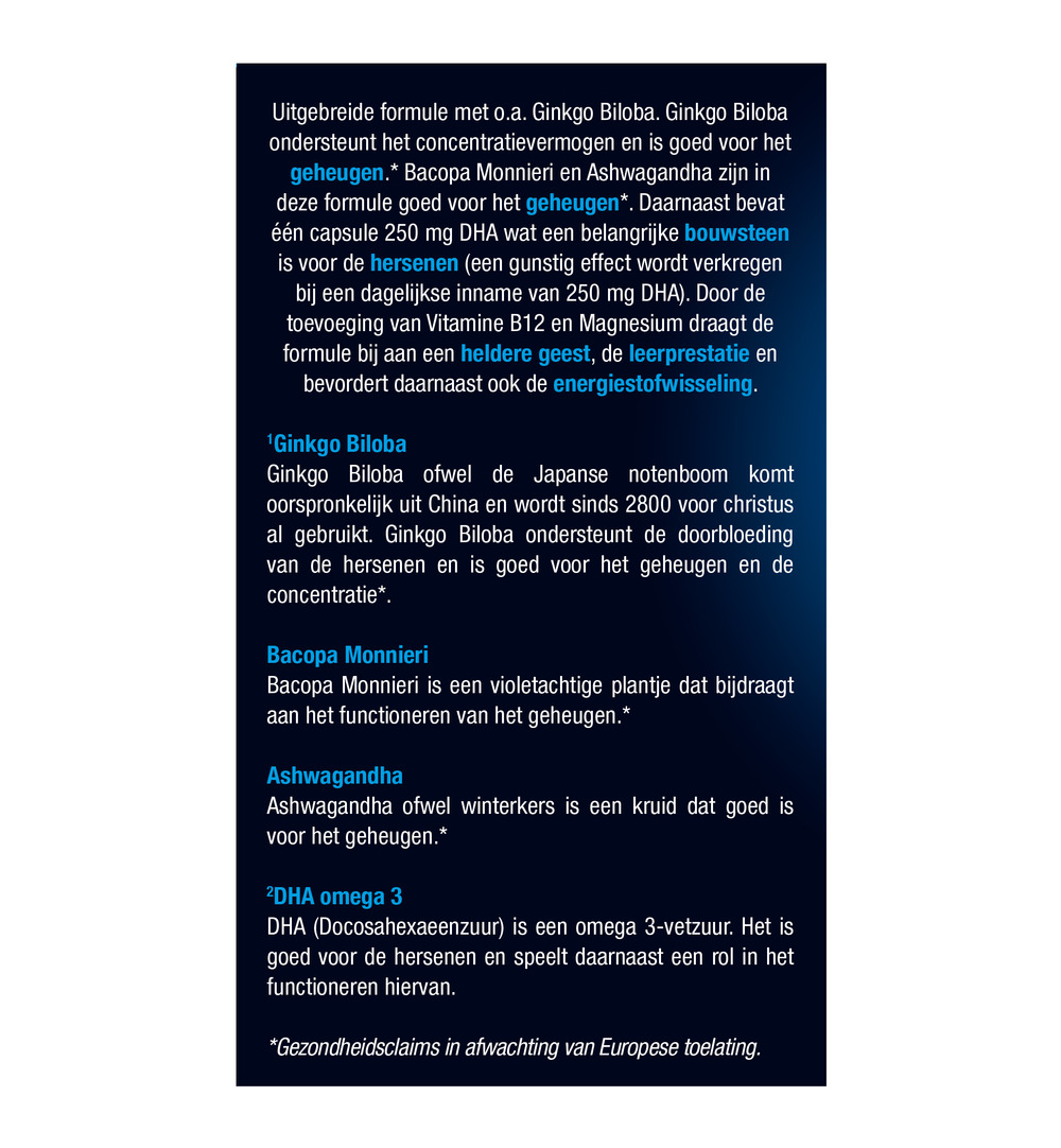 Lucovitaal Geheugen & Concentratie (30 capsules) - image 5