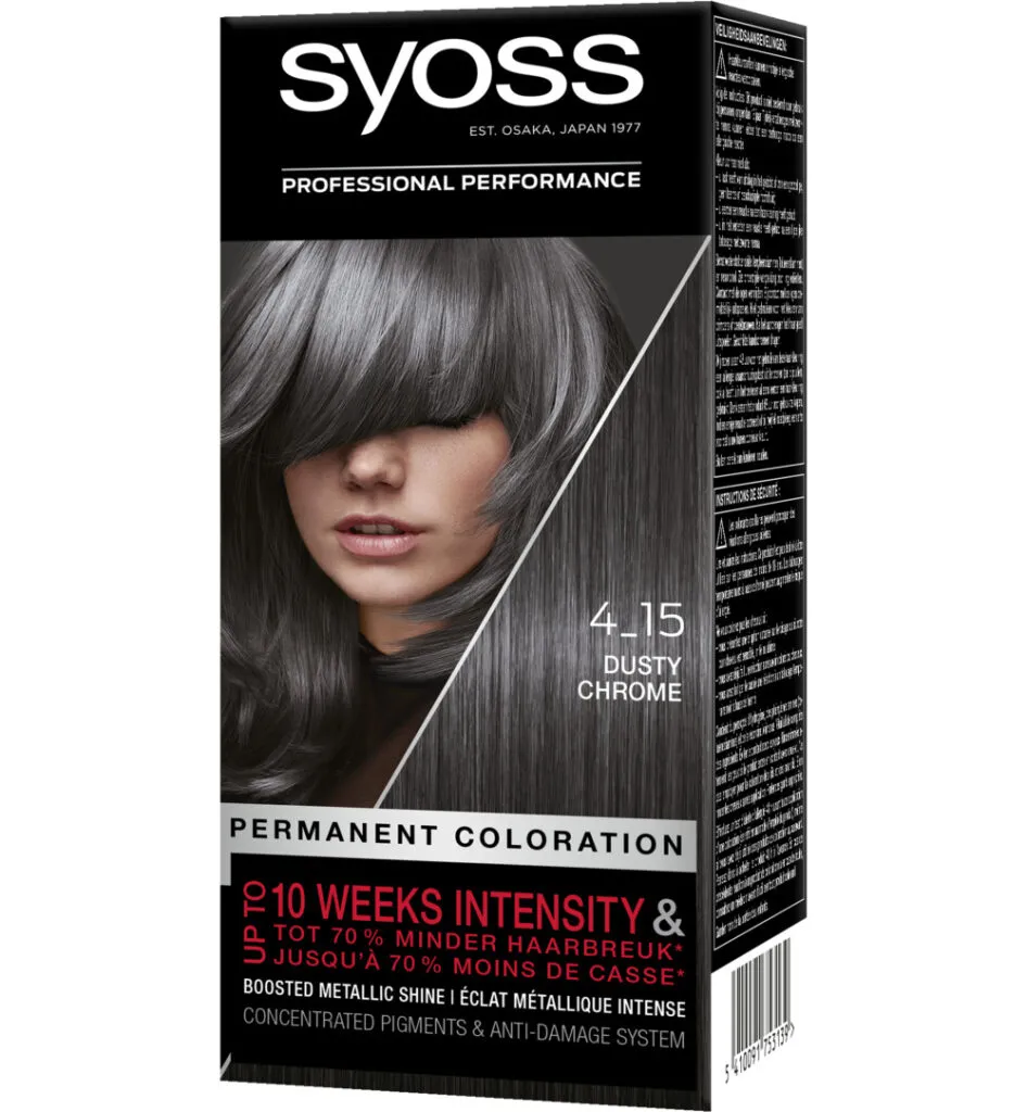 Syoss Color Baseline 4-15 Dusty Chrome Haarverf (1 set)