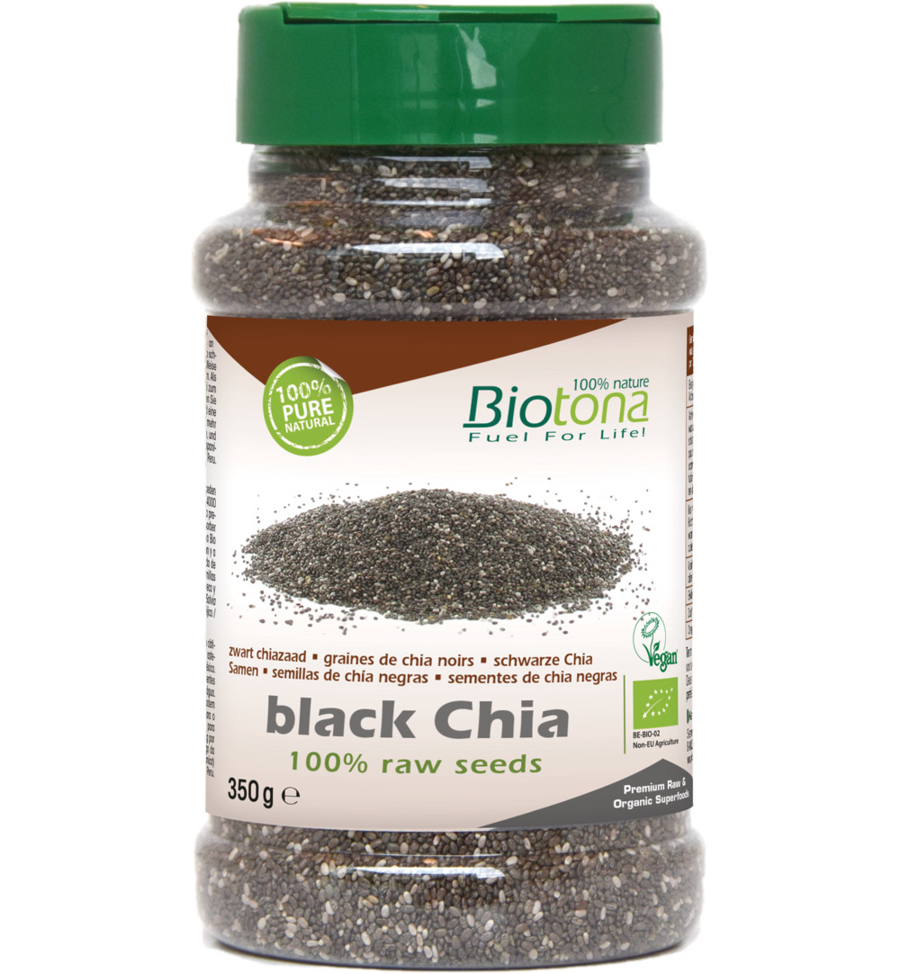 Biotona Black Chia Raw Dispenser Bio (350 gr)