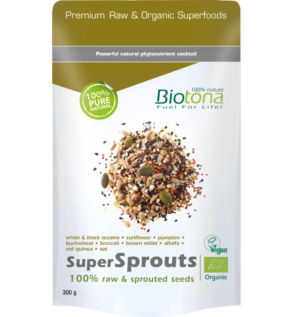 Biotona Supersprouts Raw Seeds Bio (300 gr)