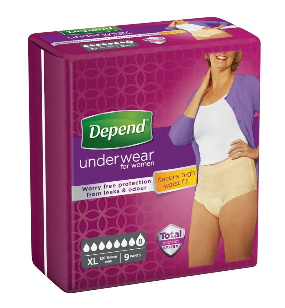 Depend Pants female super maat XL (9 stuks)