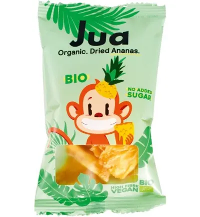 Jua Gedroogde Ananas Bio (25 gr)