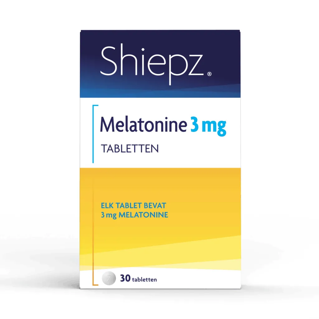 Shiepz Melatonine 3 Mg (30 tabletten)