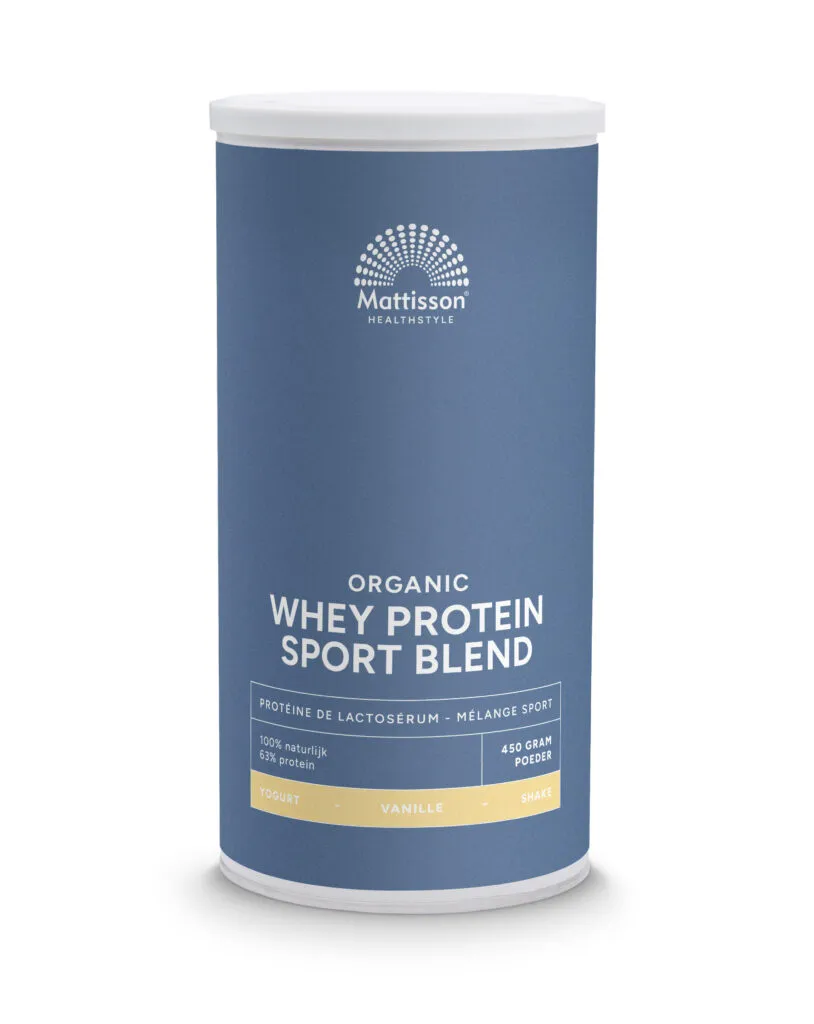 Mattisson Organic Sport Whey Protein Blend Vanille (450 gr)