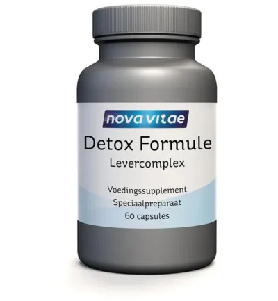 Nova Vitae Detox formule levercomplex (60 vega capsules)