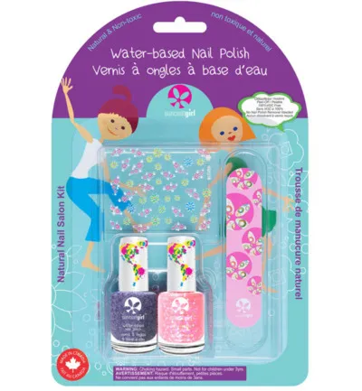 Suncoat Girl Nagellak forever sparkle eco set (1 set)