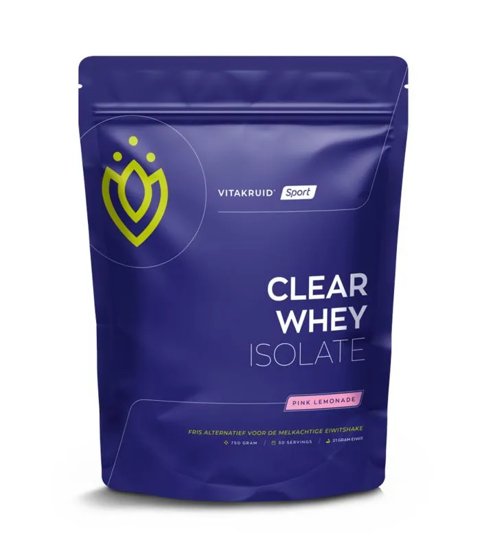 Vitakruid Clear Whey Isolate - Pink Lemonade (750 gr)