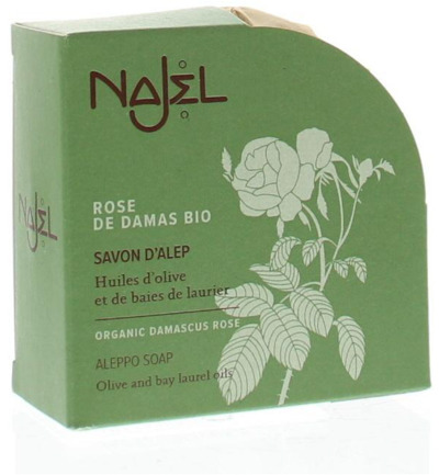 Najel Aleppo zeep Damascus rozen (100 gr)