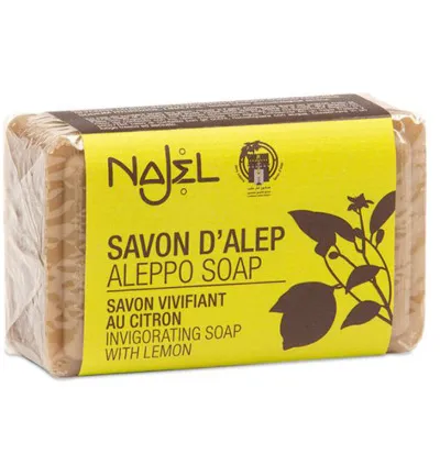 Najel Aleppo zeep olijf citroen limoen (100 gr)