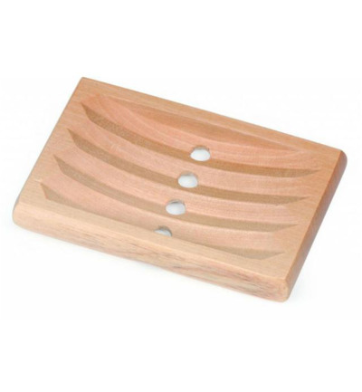 Najel Aleppo zeepbakje hout (1 stuk)