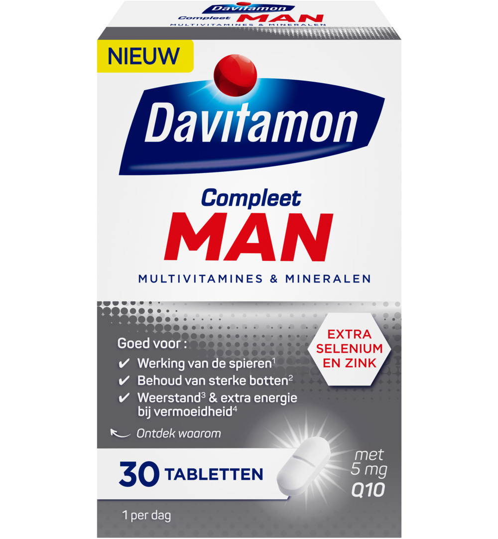 Davitamon Compleet Man (30 tabletten)