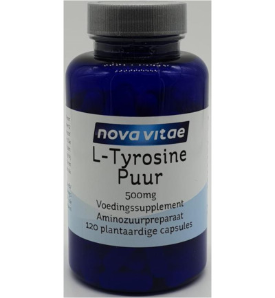 Nova Vitae L-tyrosine puur 500mg (120 vega capsules)