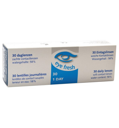 Eye Fresh Daglenzen -1.75 (1 x 30 stuks)