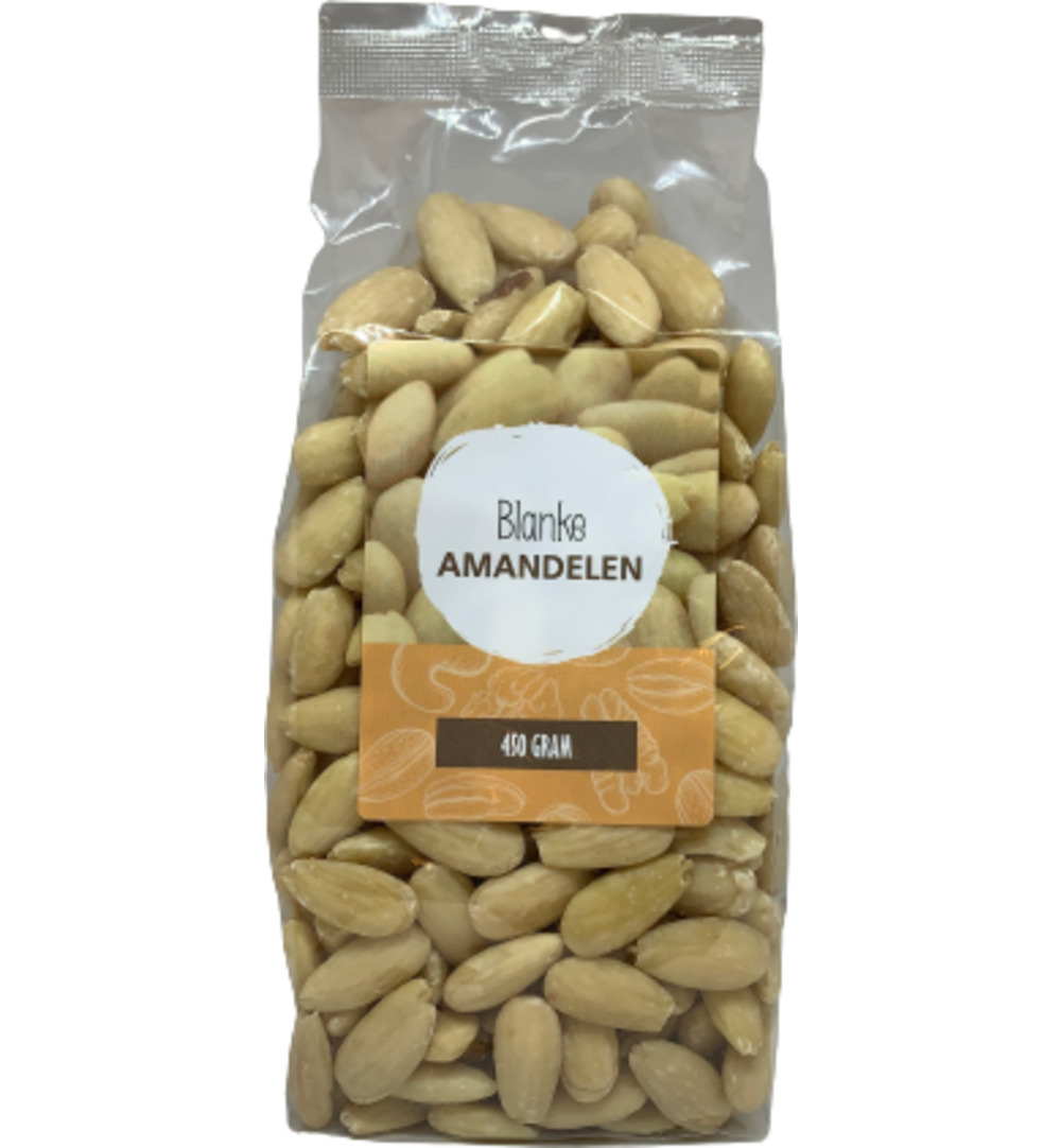 Mijnnatuurwinkel Blanke Amandelen (450 gr)