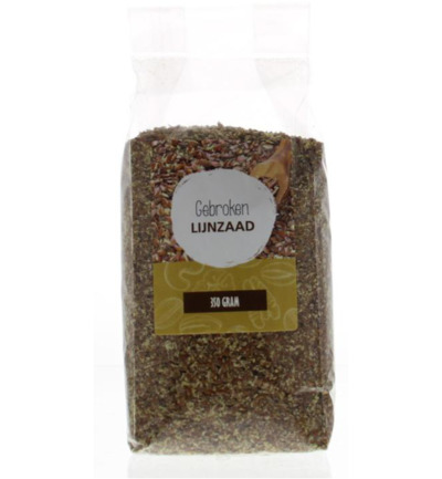 Mijnnatuurwinkel Lijnzaad Gebroken (350 gr)