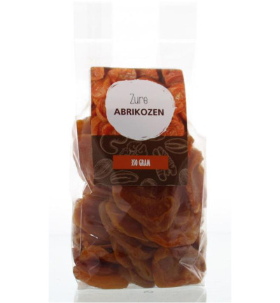 Mijnnatuurwinkel Zure Abrikozen (350 gr)